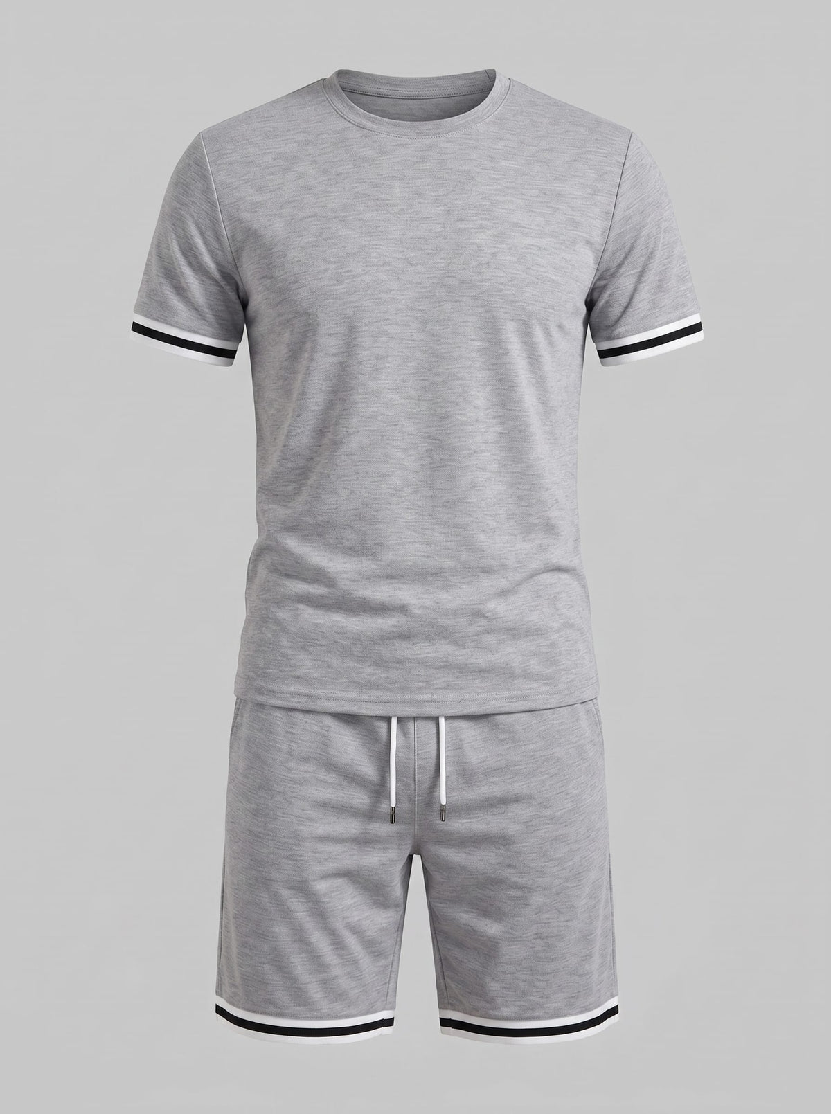 Herren Jerseyset mit Kontrastbündchen | Adelbert