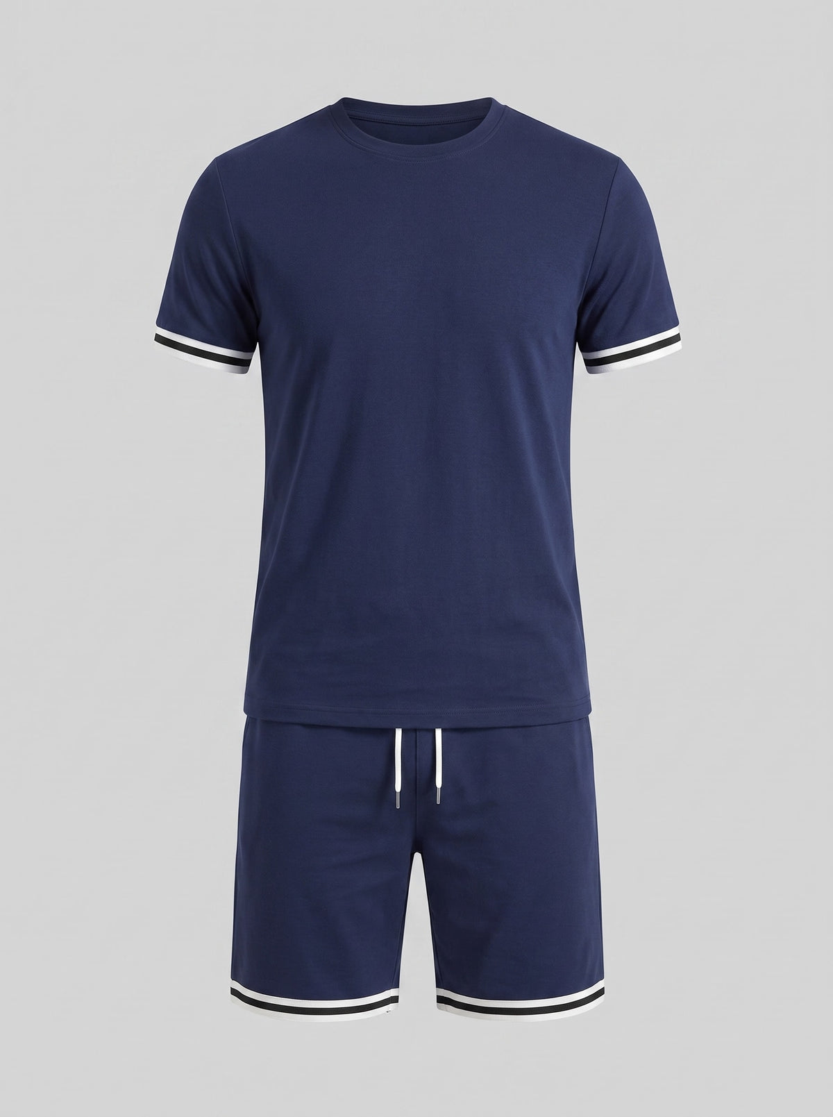 Herren Jerseyset mit Kontrastbündchen | Adelbert_16