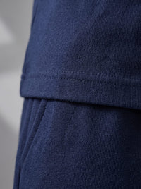 Herren Jerseyset mit Kontrastbündchen | Adelbert