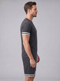 Herren Jerseyset mit Kontrastbündchen | Adelbert