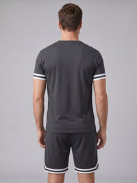 Herren Jerseyset mit Kontrastbündchen | Adelbert