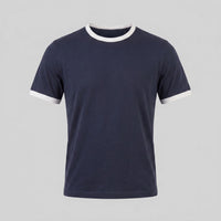 Herren Ringer-T-Shirt mit Kontrastbündchen | Reinhold