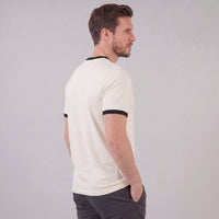 Herren Ringer-T-Shirt mit Kontrastbündchen | Reinhold