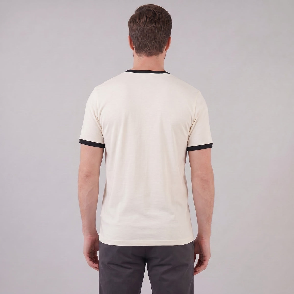 Herren Ringer-T-Shirt mit Kontrastbündchen | Reinhold_8