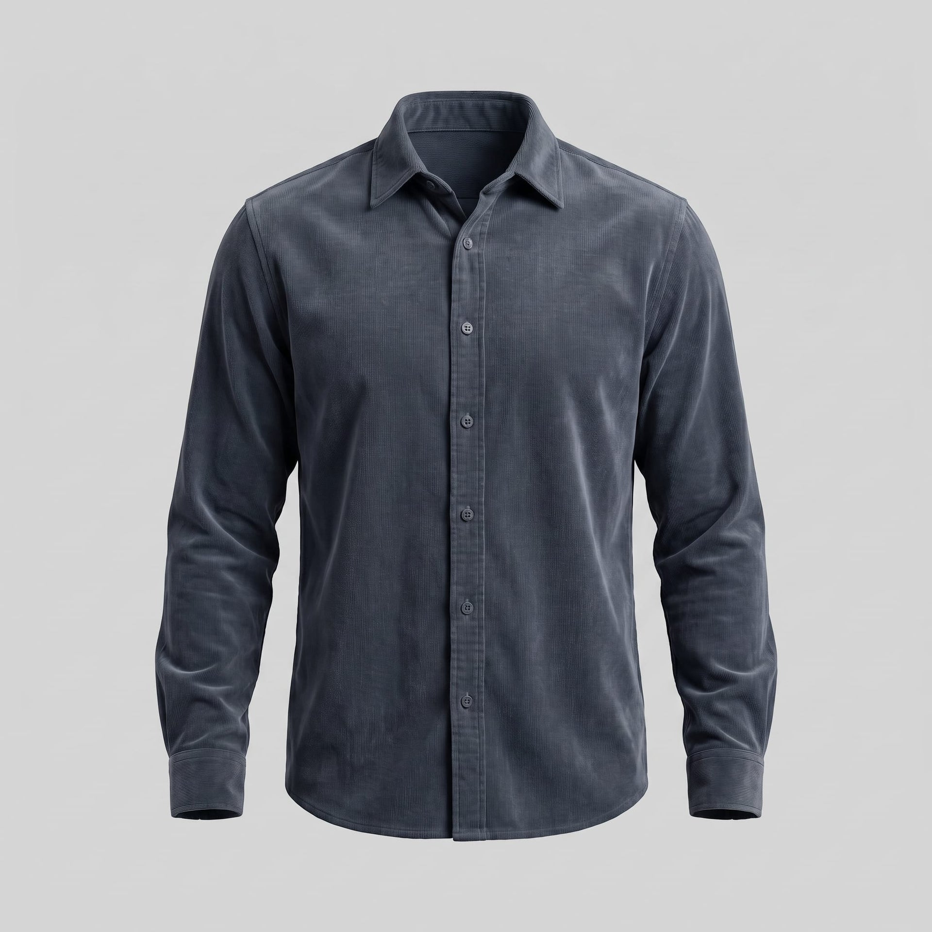 Herren Cordhemd Langarm mit Brusttasche | Achim