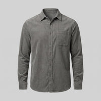 Herren Cordhemd Langarm mit Brusttasche | Achim