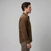 Herren Cordhemd Langarm mit Brusttasche | Achim