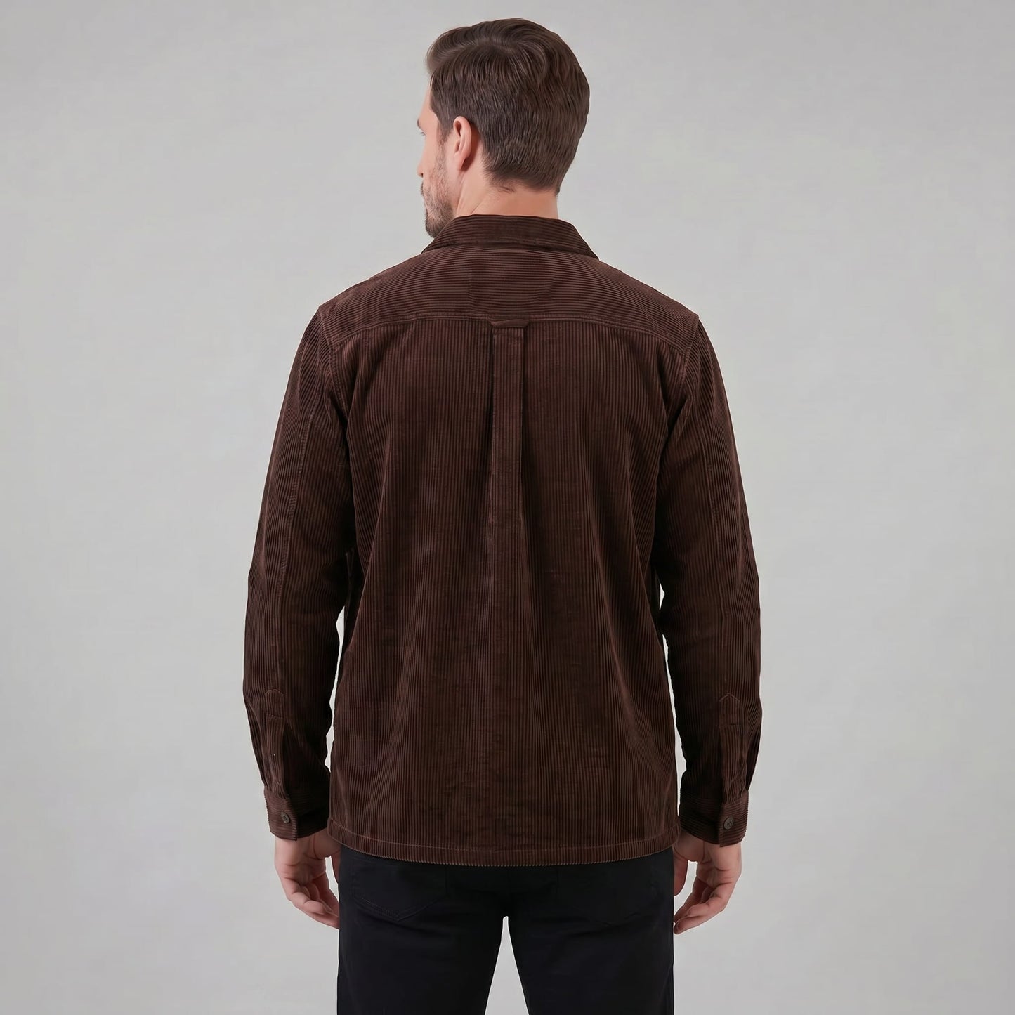 Herren Cordhemdjacke mit Brusttaschen | Thorben_8