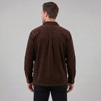 Herren Cordhemdjacke mit Brusttaschen | Thorben