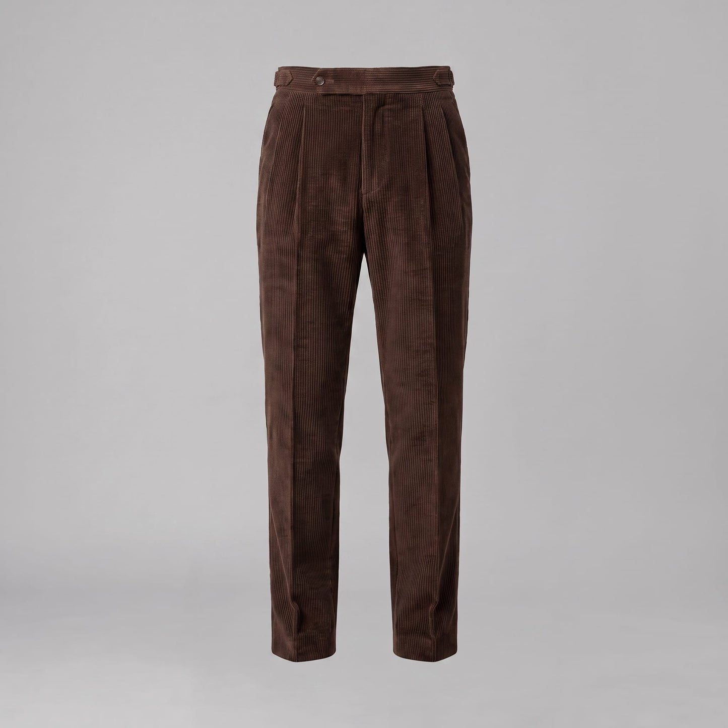 Herren Cordhose mit Bundfalten und Aufschlag | Vitus_14