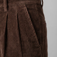 Herren Cordhose mit Bundfalten und Aufschlag | Vitus