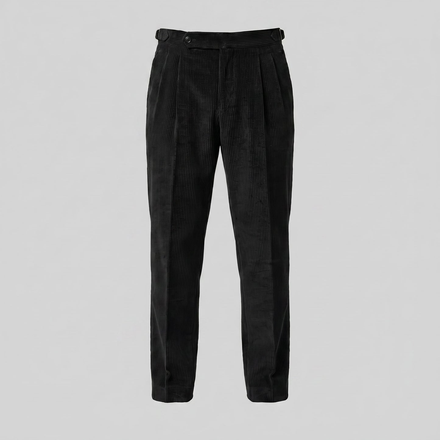 Herren Cordhose mit Bundfalten und Aufschlag | Vitus_8