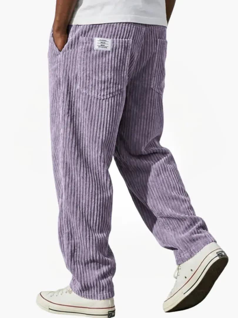 Herren Cordhose gerade geschnitten mit Schlupfbund | Enno