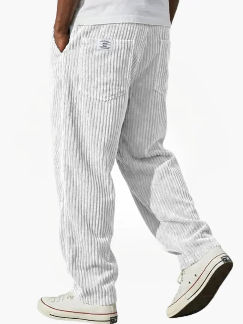 Herren Cordhose gerade geschnitten mit Schlupfbund | Enno