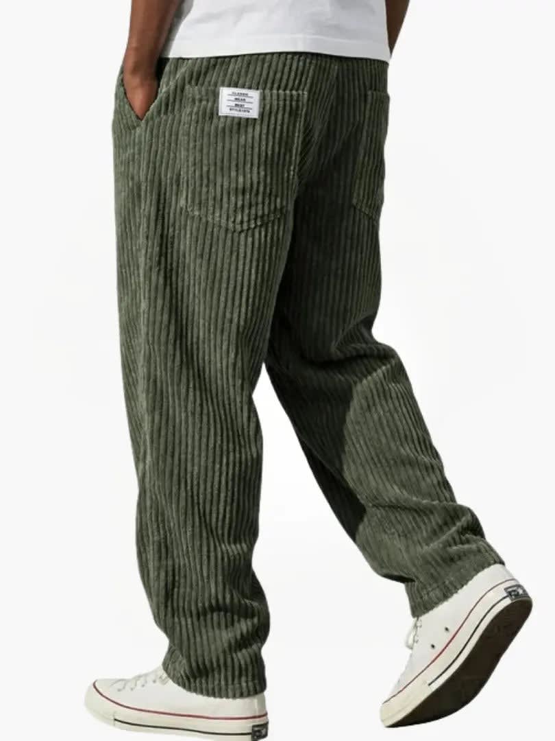 Herren Cordhose gerade geschnitten mit Schlupfbund | Enno