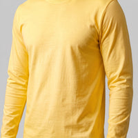 Herren Baumwollshirt Langarm mit Rundhalsausschnitt | Gilbert