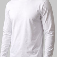 Herren Baumwollshirt Langarm mit Rundhalsausschnitt | Gilbert