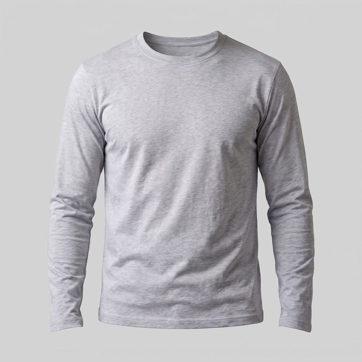 Herren Baumwollshirt Langarm mit Rundhalsausschnitt | Gilbert_38