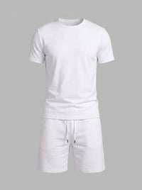 Herren Baumwollset mit Rundhalsshirt | Alois
