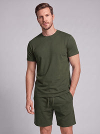 Herren Baumwollset mit Rundhalsshirt | Alois