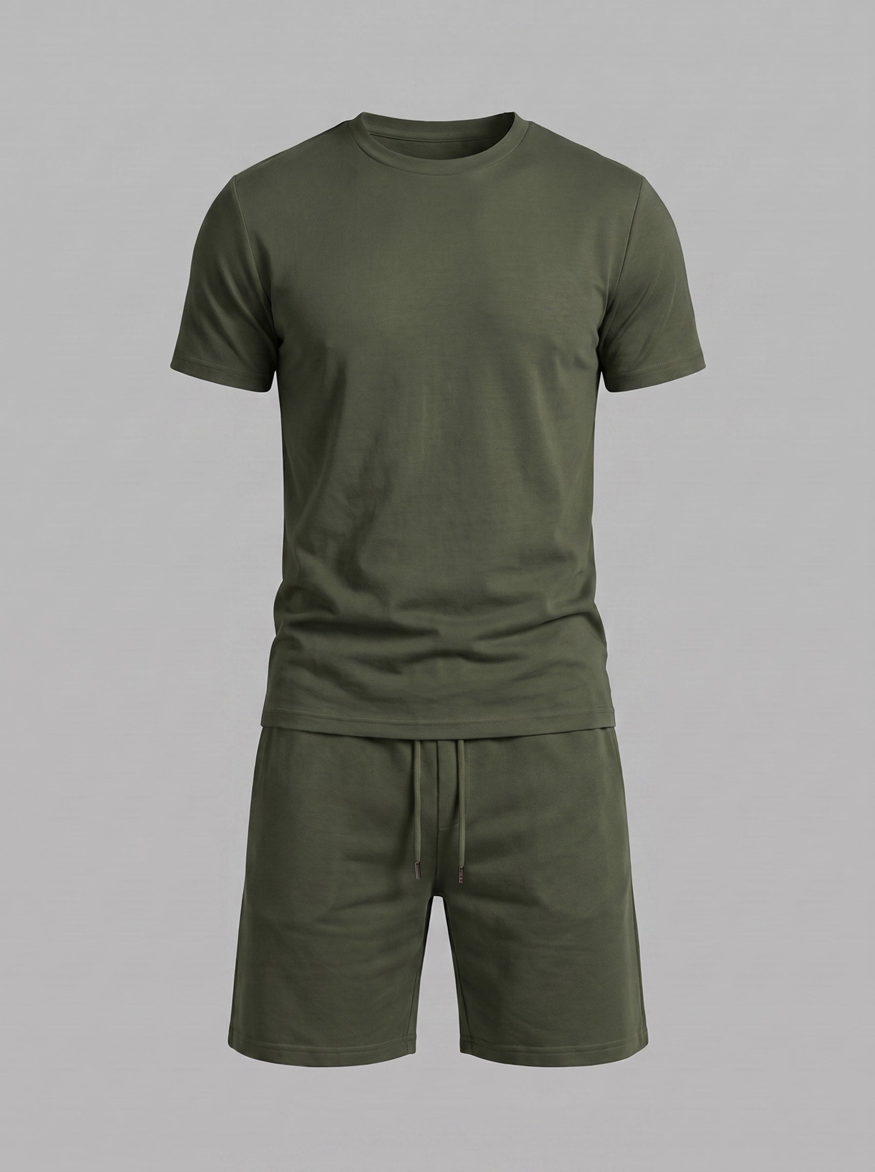 Herren Baumwollset mit Rundhalsshirt | Alois