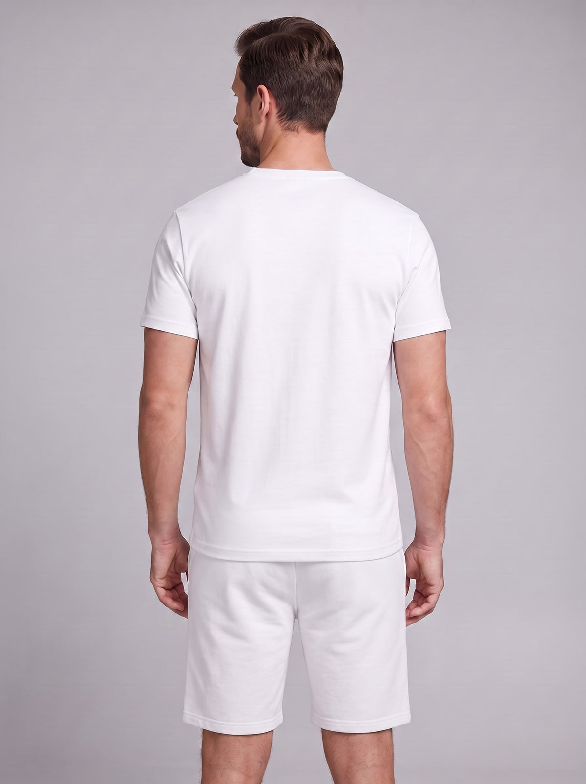 Herren Baumwollset mit Rundhalsshirt | Alois_3