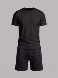 Herren Baumwollset mit Rundhalsshirt | Alois