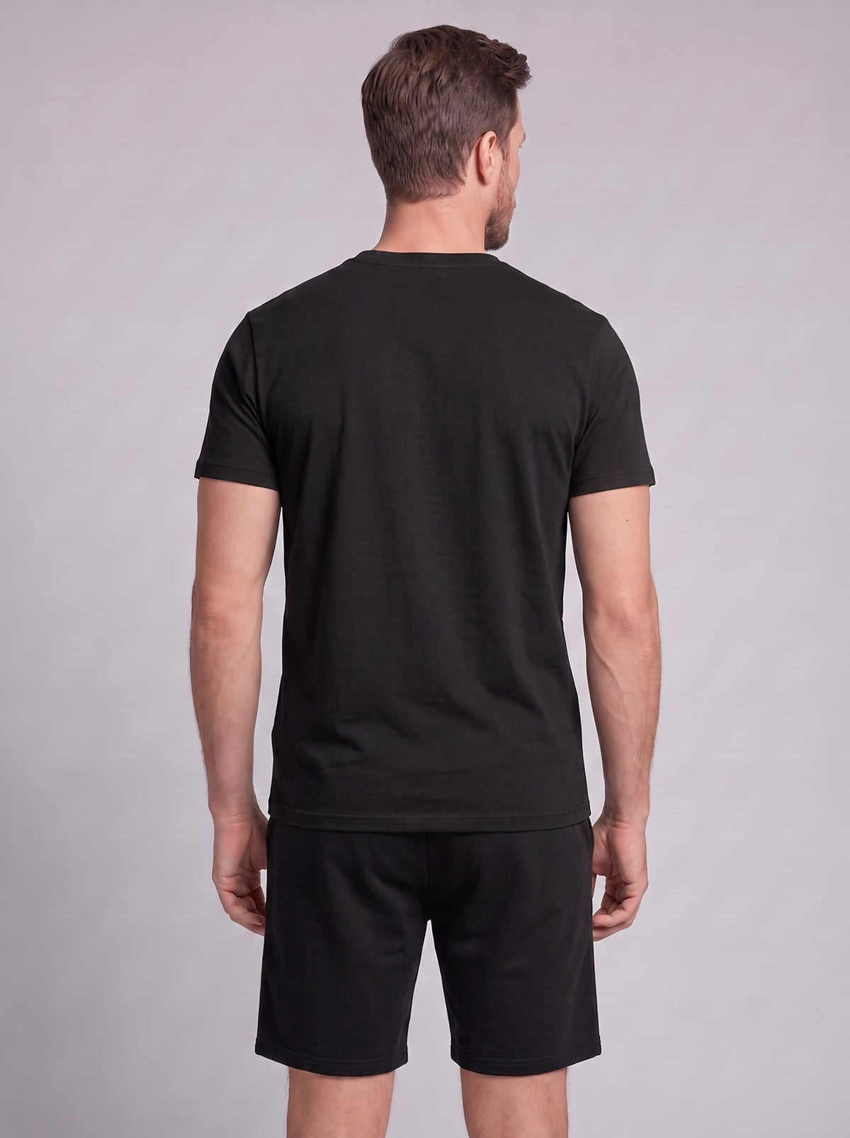 Herren Baumwollset mit Rundhalsshirt | Alois