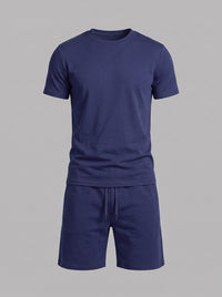 Herren Baumwollset mit Rundhalsshirt | Alois