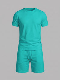 Herren Baumwollset mit Rundhalsshirt | Alois