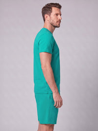 Herren Baumwollset mit Rundhalsshirt | Alois