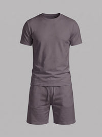 Herren Baumwollset mit Rundhalsshirt | Alois