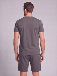 Herren Baumwollset mit Rundhalsshirt | Alois
