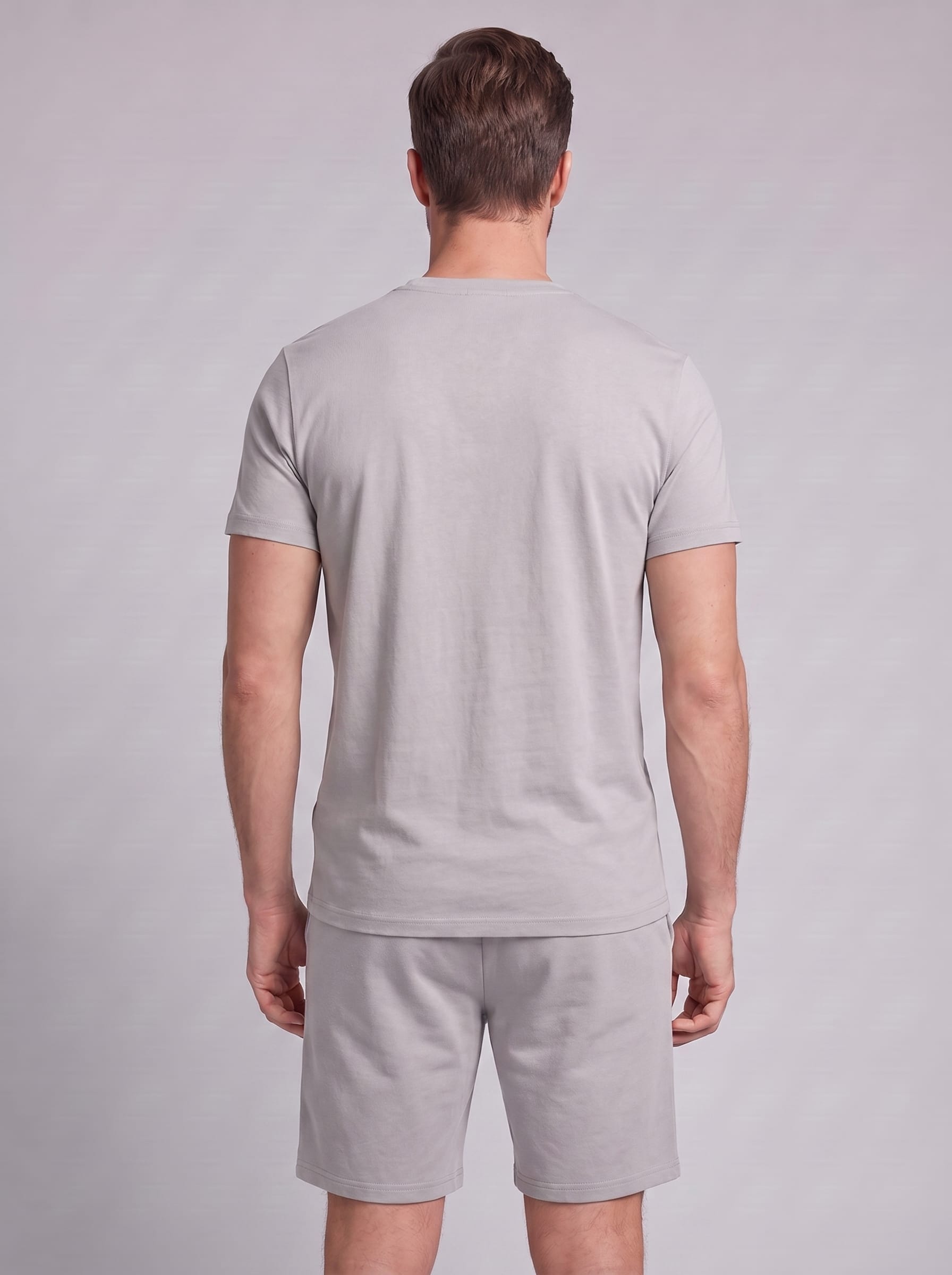 Herren Baumwollset mit Rundhalsshirt | Alois