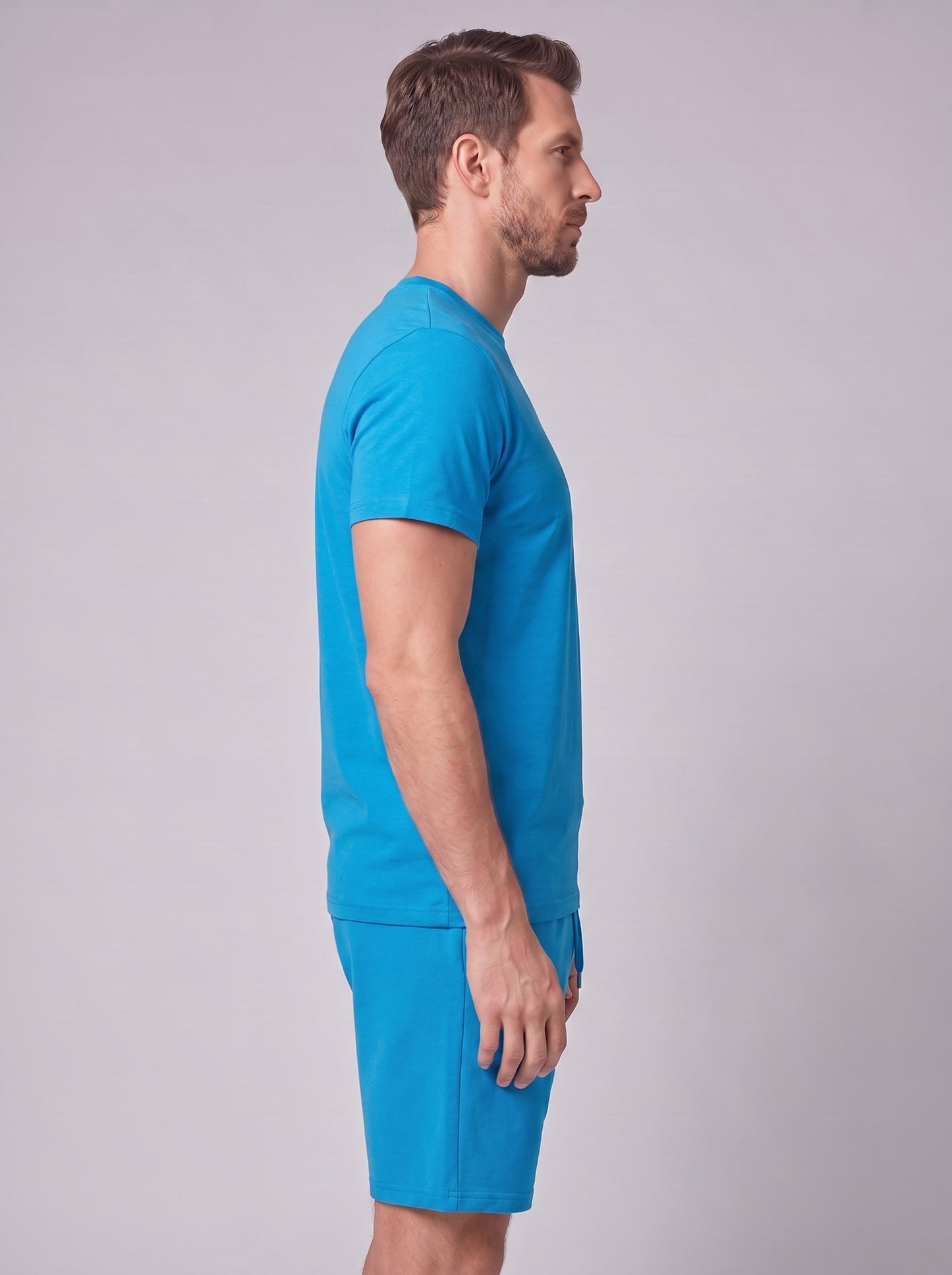 Herren Baumwollset mit Rundhalsshirt | Alois_76