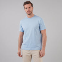 Herren Baumwoll-T-Shirt mit Rundhalsausschnitt | Helfried