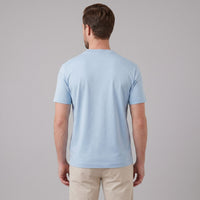 Herren Baumwoll-T-Shirt mit Rundhalsausschnitt | Helfried