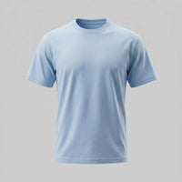 Herren Baumwoll-T-Shirt mit Rundhalsausschnitt | Helfried
