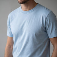 Herren Baumwoll-T-Shirt mit Rundhalsausschnitt | Helfried