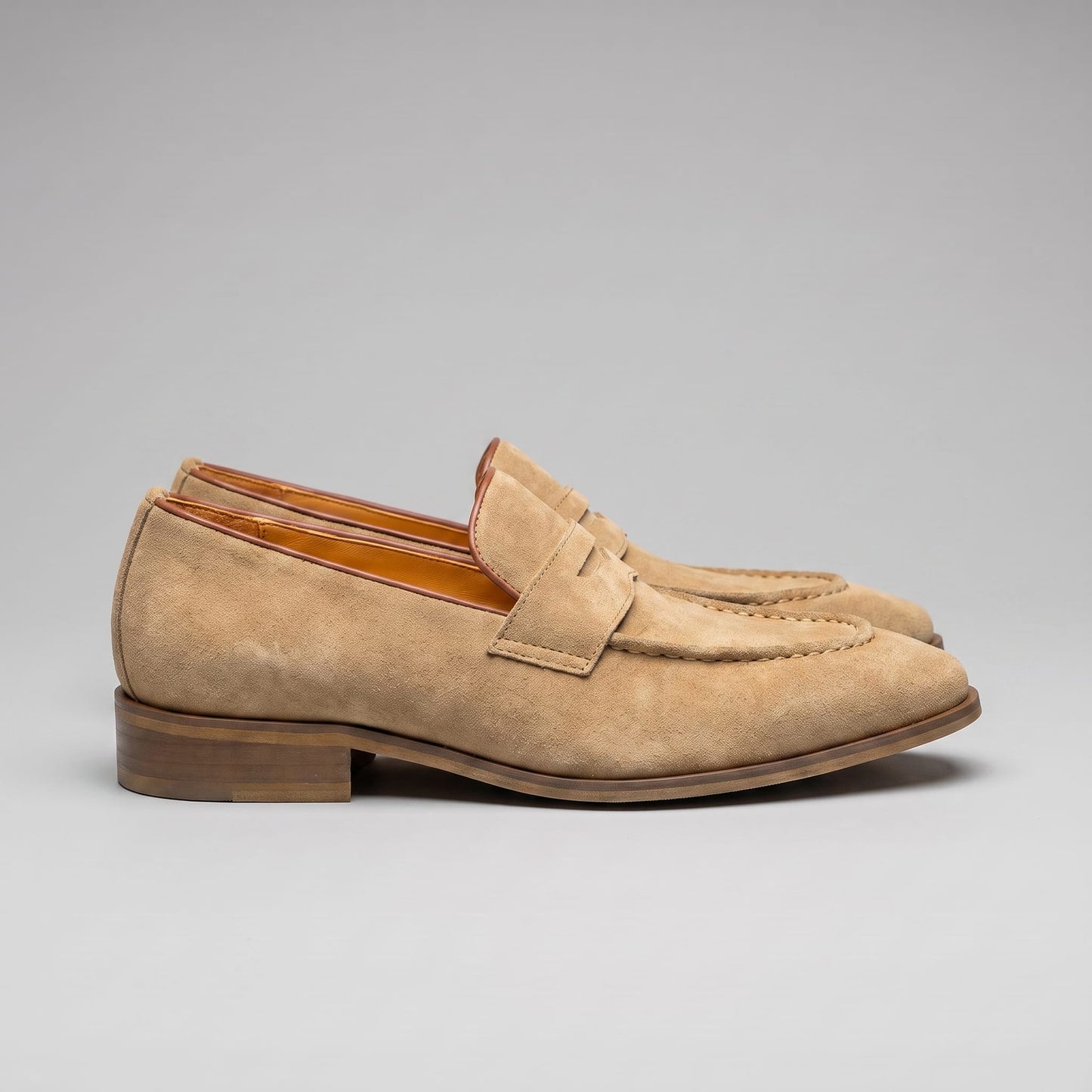 Herren Wildlederloafer mit Pennyriemen und Lederfutter | Hein_10