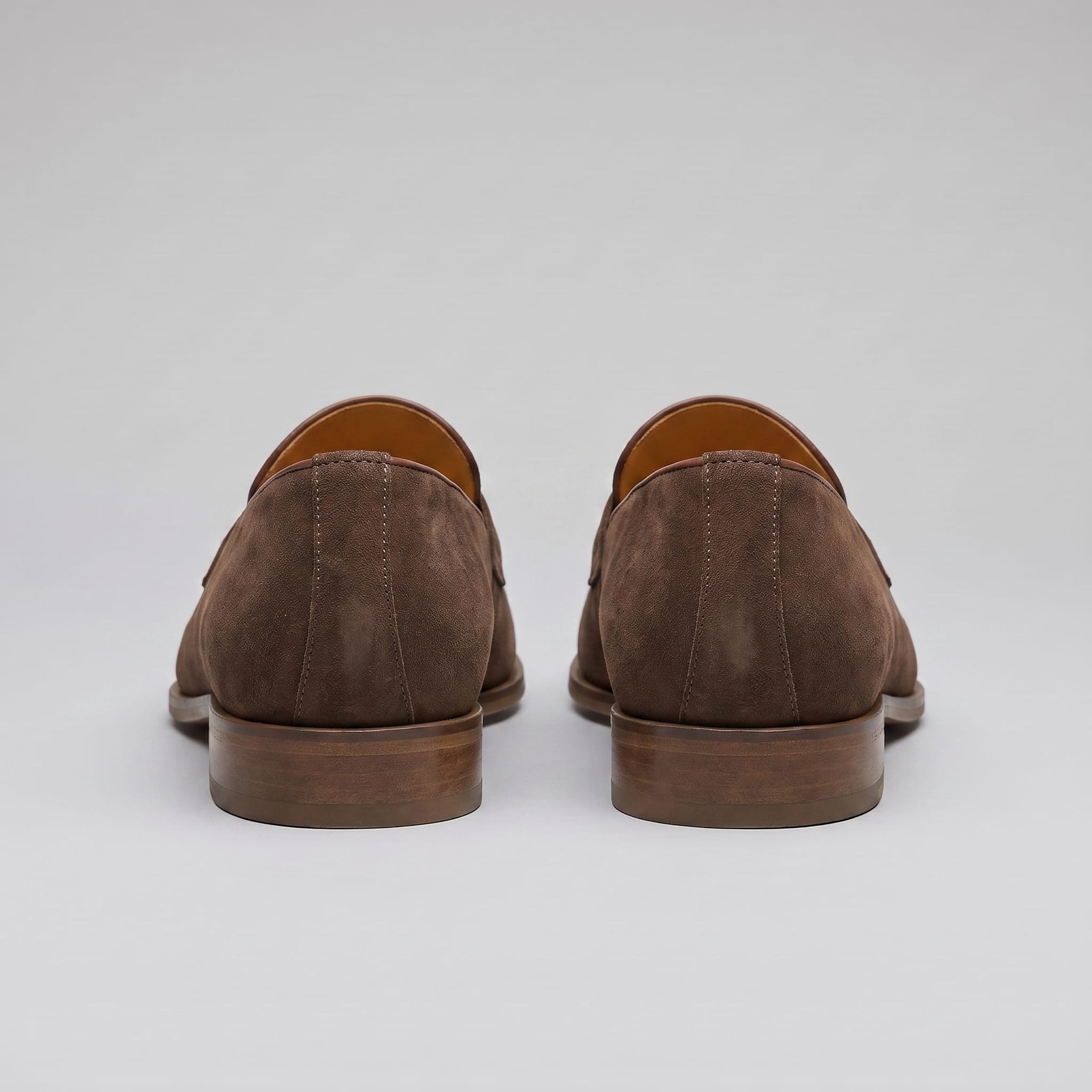 Herren Wildlederloafer mit Pennyriemen und Lederfutter | Hein