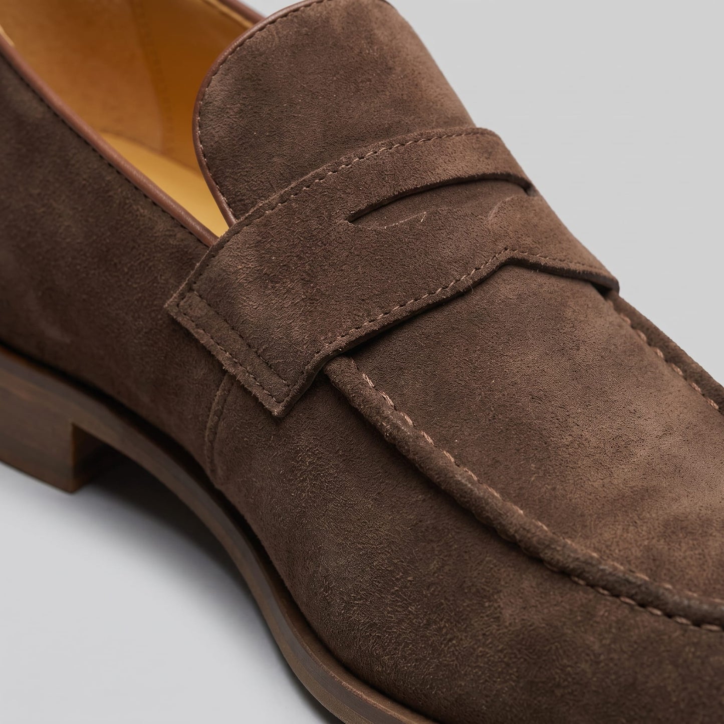 Herren Wildlederloafer mit Pennyriemen und Lederfutter | Hein_17