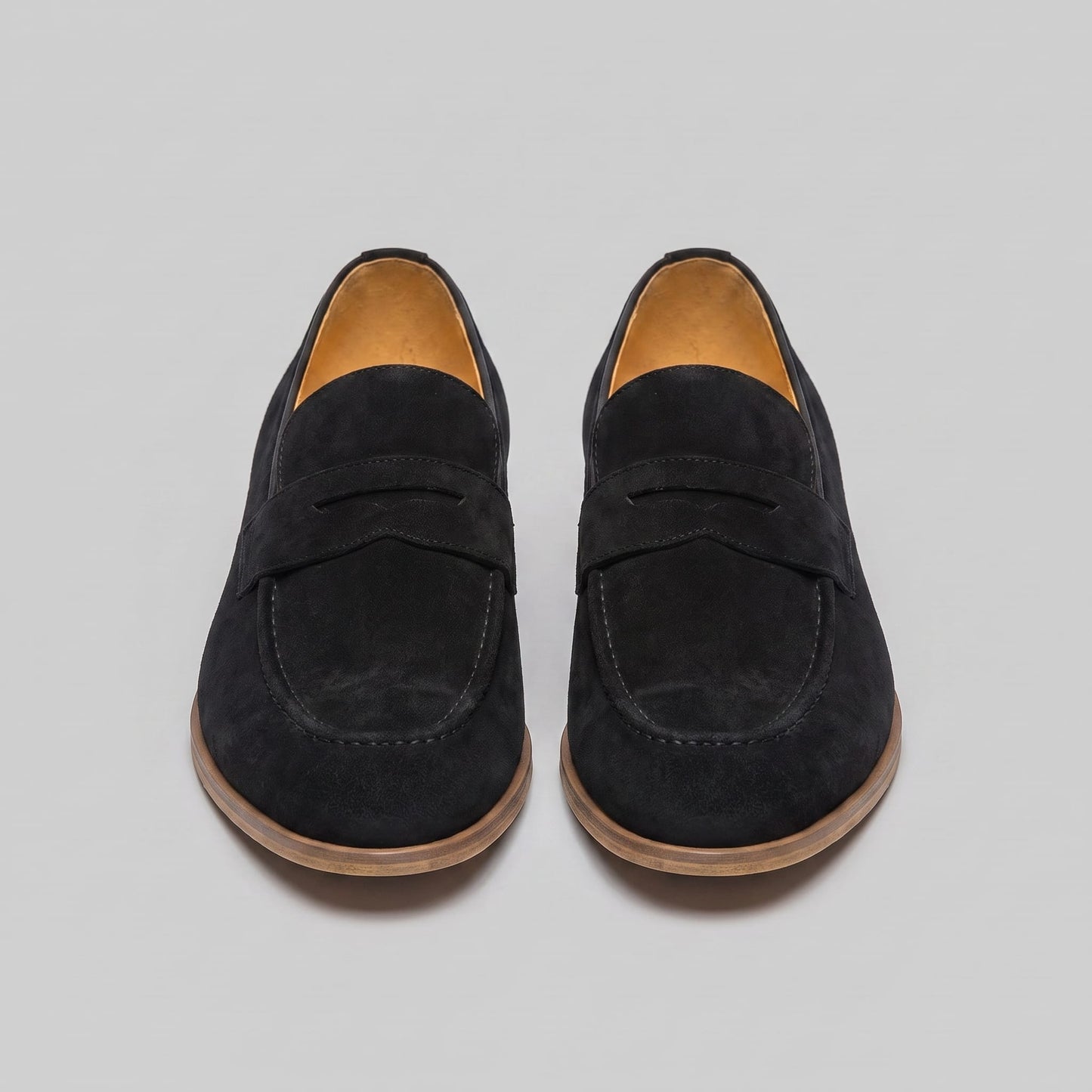 Herren Wildlederloafer mit Pennyriemen und Lederfutter | Hein_2