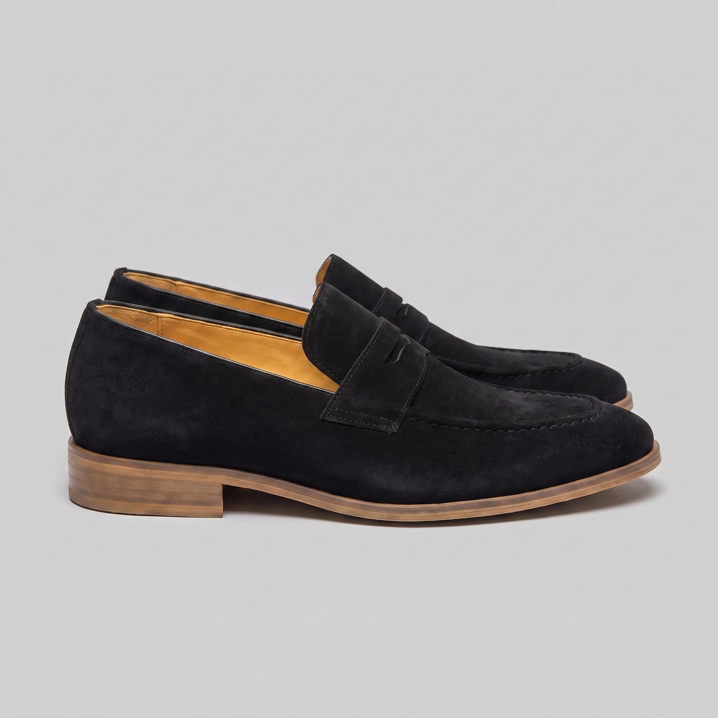 Herren Wildlederloafer mit Pennyriemen und Lederfutter | Hein_4