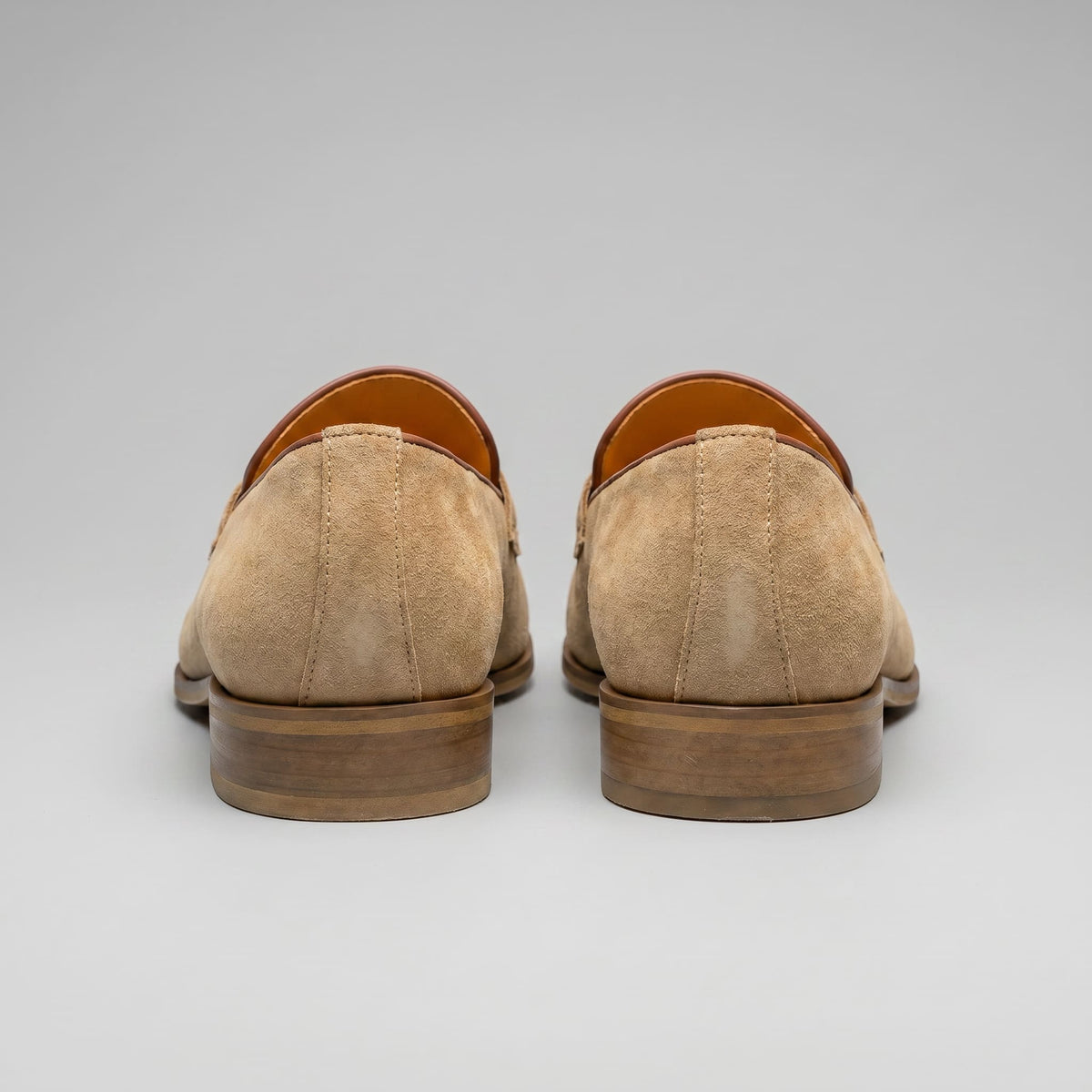 Herren Wildlederloafer mit Pennyriemen und Lederfutter | Hein