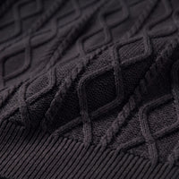 Herren Strickpoloshirt Rautenstruktur mit Reverskragen | Engelbert