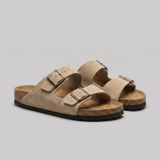 Herren Wildledersandalen mit Doppelschnalle | Eugen_1