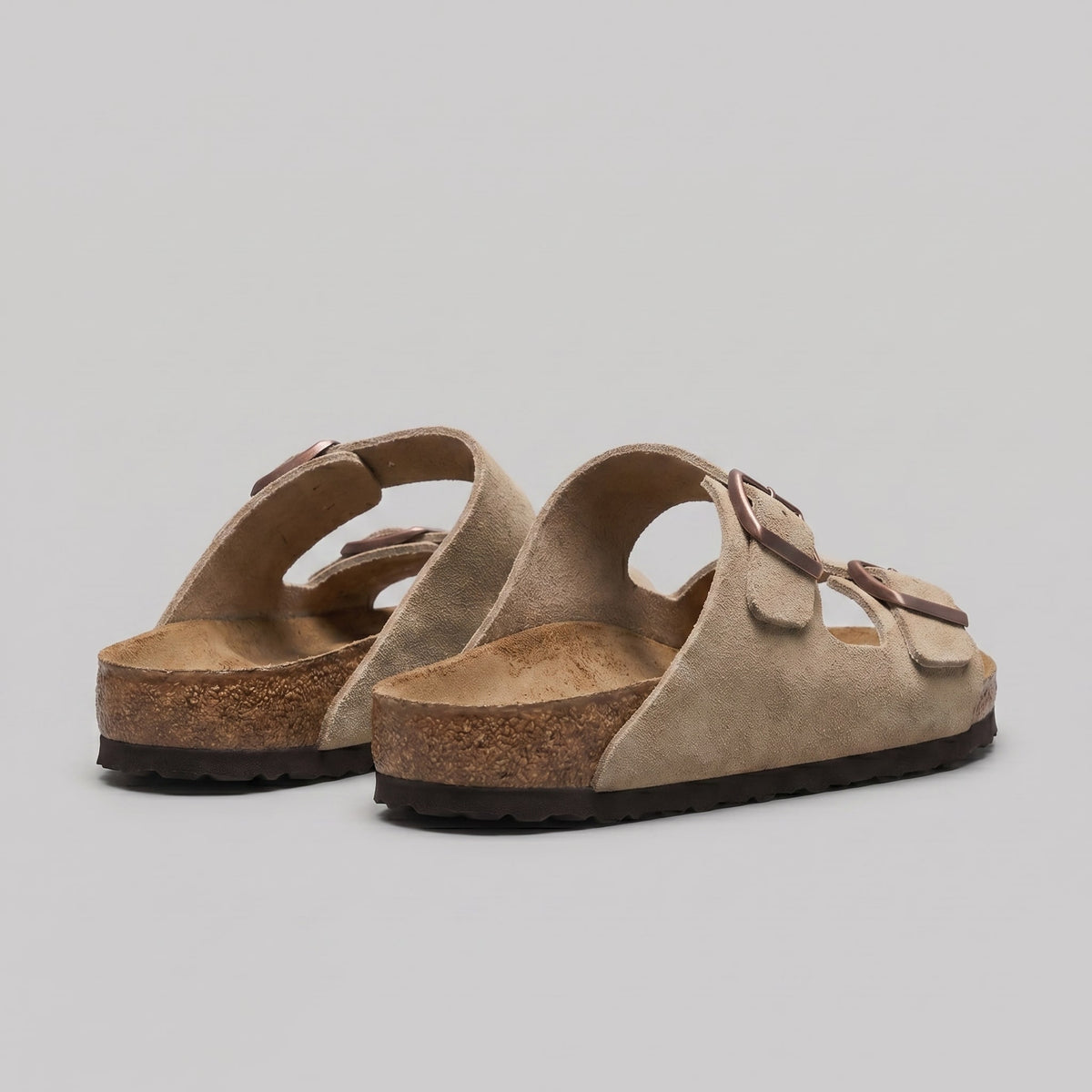 Herren Wildledersandalen mit Doppelschnalle | Eugen