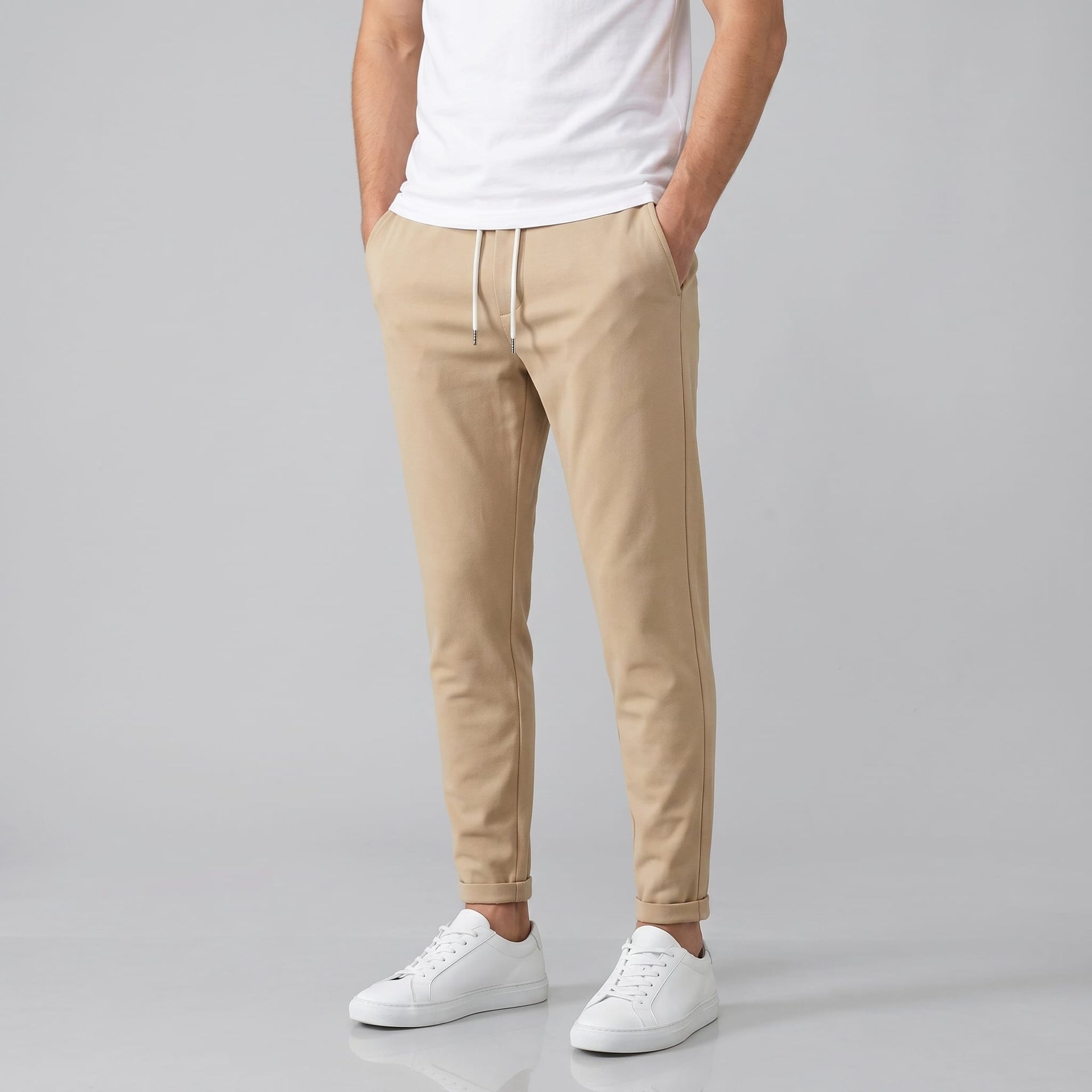 Herren Hose mit Kordelzug und elastischem Bund | Volker