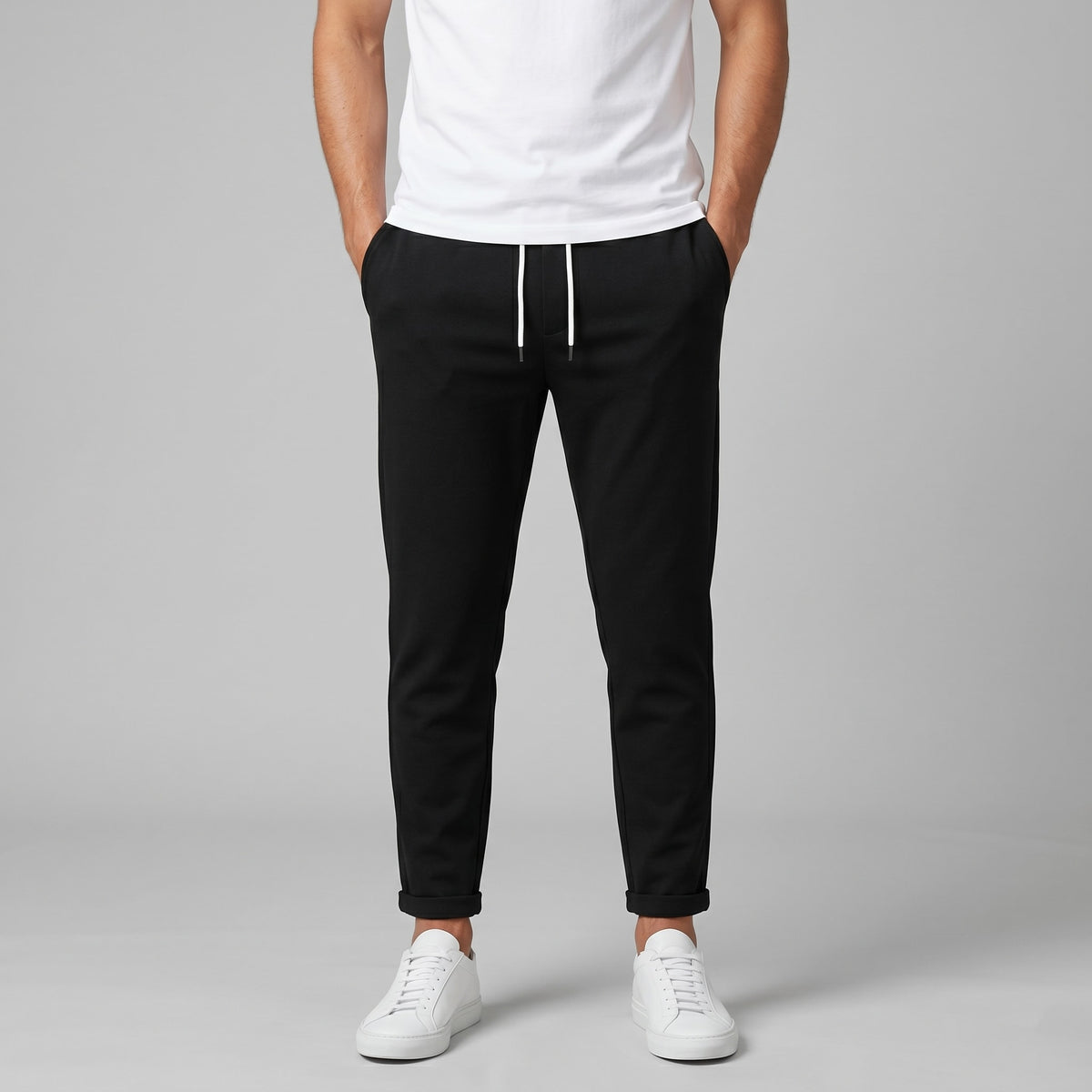 Herren Hose mit Kordelzug und elastischem Bund | Volker_6